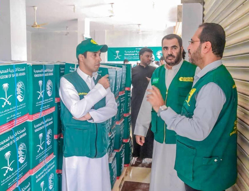 KSrelief has also launched a food basket project in Jakarta in collaboration with the National Board of Zakat of Indonesia. (Supplied)