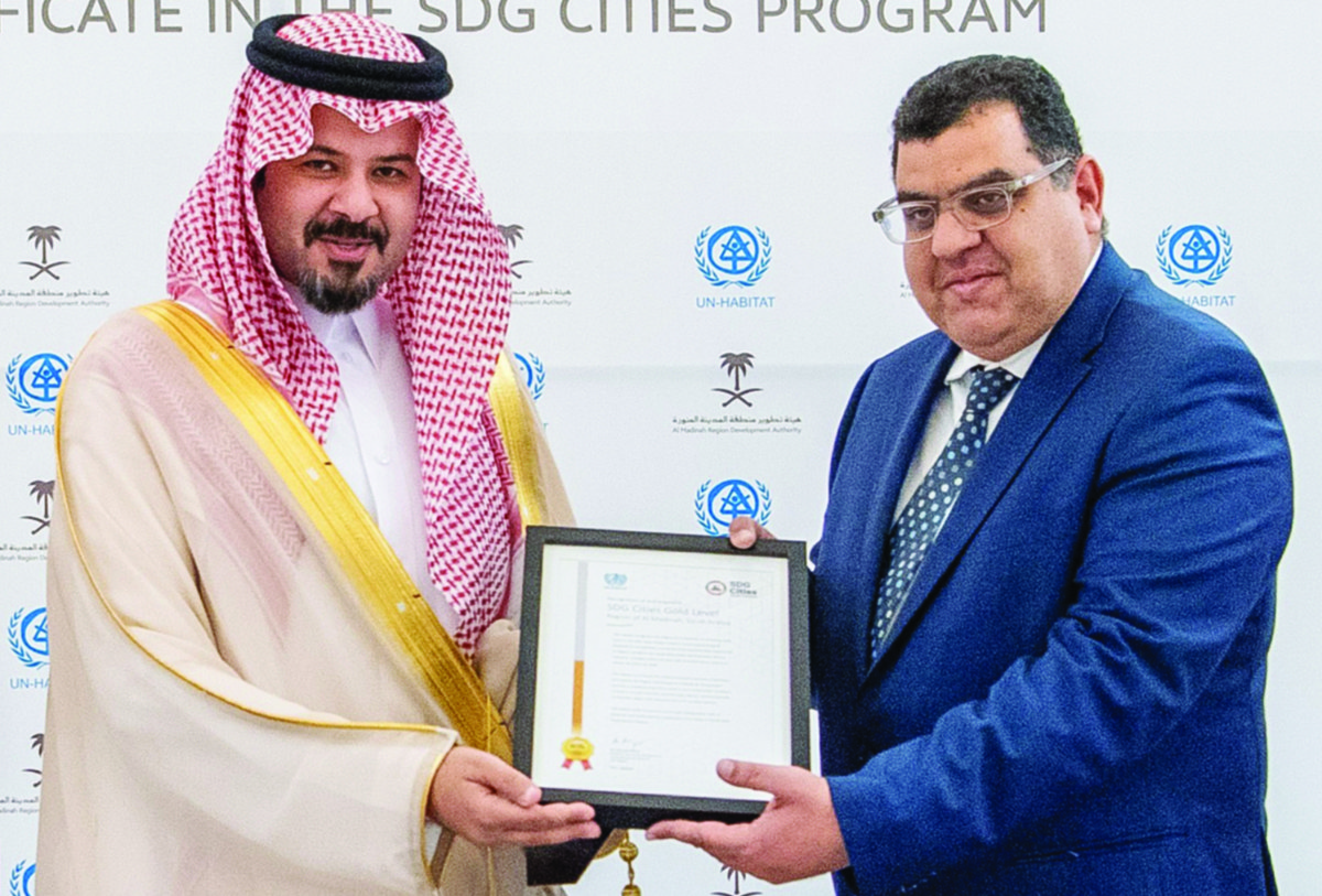 The certificate is accredited by the UN’s Human Settlements Program (UN-Habitat). (Supplied)