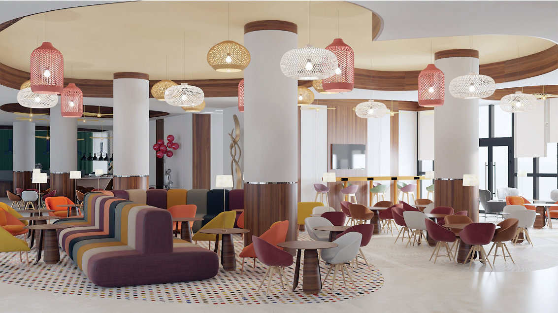 Hampton by Hilton Sharma offers thoughtfully designed rooms, reliable service and enhanced comfort, along with a complimentary hot breakfast and a fitness center.