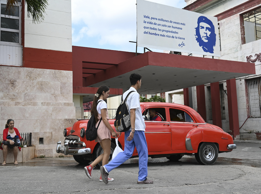 The insulin injections, produced in Egypt, will be exported to Cuba as part of a new pharmaceutical market expansion into Latin America. Above, Calixto Garcia hospital in Havana. (AFP)