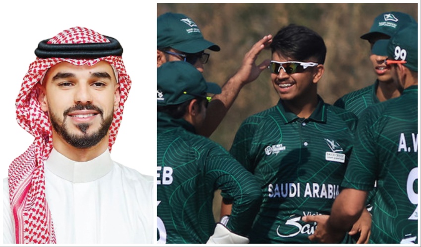 Commenting on SACF’s annual report issued this week, Prince Saud bin Mishal (L) said the national team’s victory in the ACC Challenger Cup last year laid the groundwork for success in the tournaments they contested in 2024. (Supplied/SACF/File Photos)