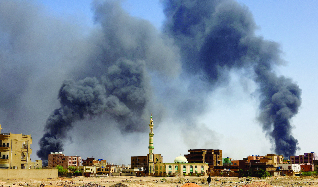 The Sudanese army has been on the back foot militarily for much of the conflict. The paramilitary RSF occupied large swaths of the capital in the first days of fighting. (Reuters)