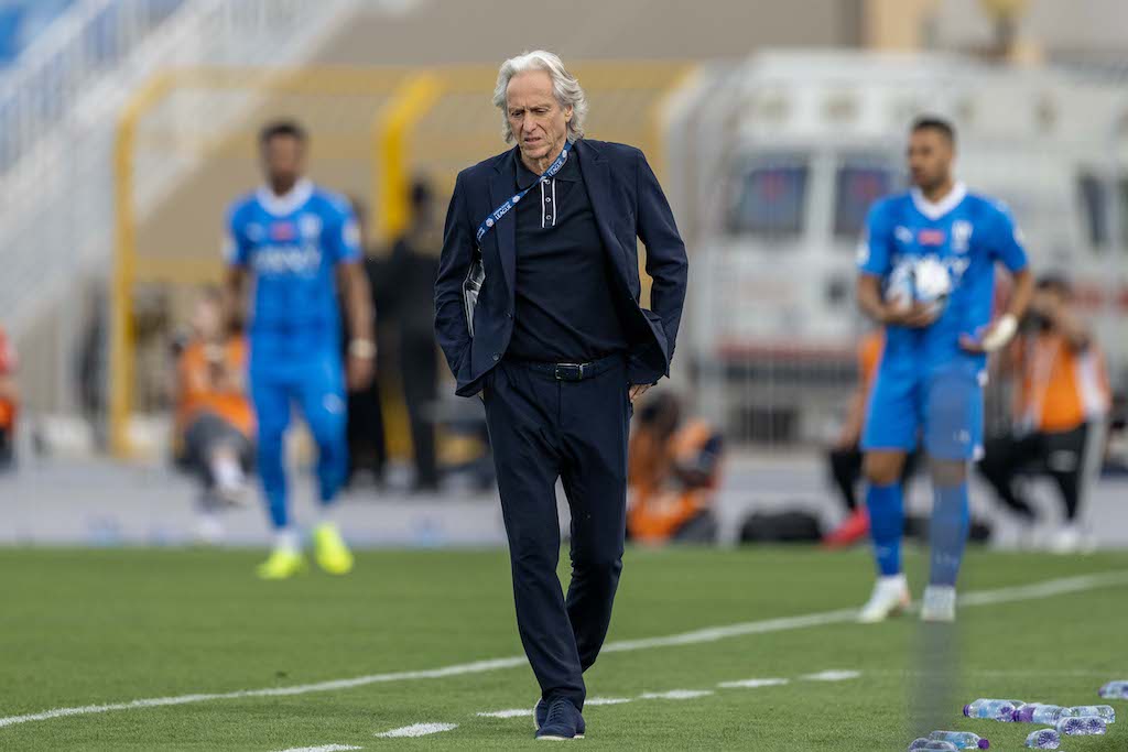AL-Hilal coach Jorge Jesus says trophies are more important than recorda. (SPL)
