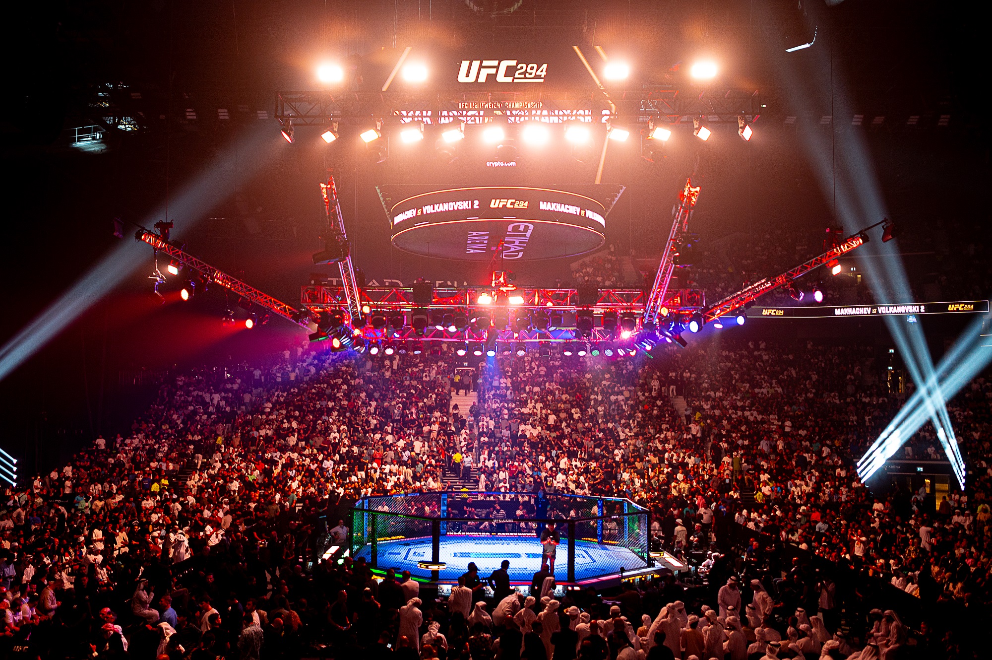 UFC is looking to replicate it's UAE presence in Saudi Arabia. (UFC)