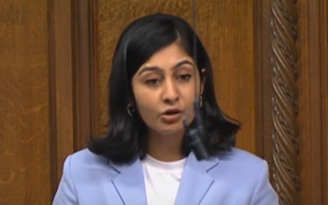 Zarah Sultana, the youngest Muslim MP ever elected in the UK has become the biggest parliamentary target of online hate after speaking out on Palestinian rights in the wake of the Gaza war. (X/@zarahsultana)