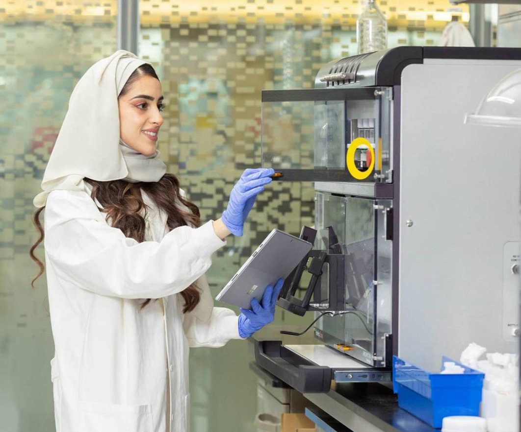 Dana Al-Sulaiman, the youngest female professor at KAUST, has conducted research that covers materials science, bioengineering and microtechnologies. (SPA)