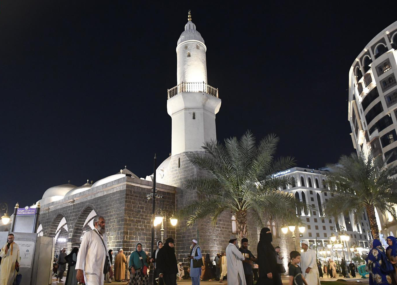 Al-Ghamamah was the first mosque constructed by Caliph Umar bin Abdulaziz during his reign in Madinah. (SPA)