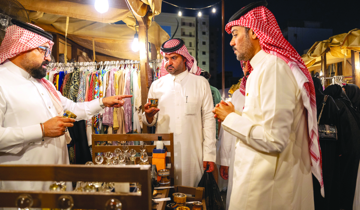 Ramadan celebrations in the historic Al-Balad district include market stalls, traditional games and cultural performances, providing a festive atmosphere for locals and visitors. (Ramadan Season)