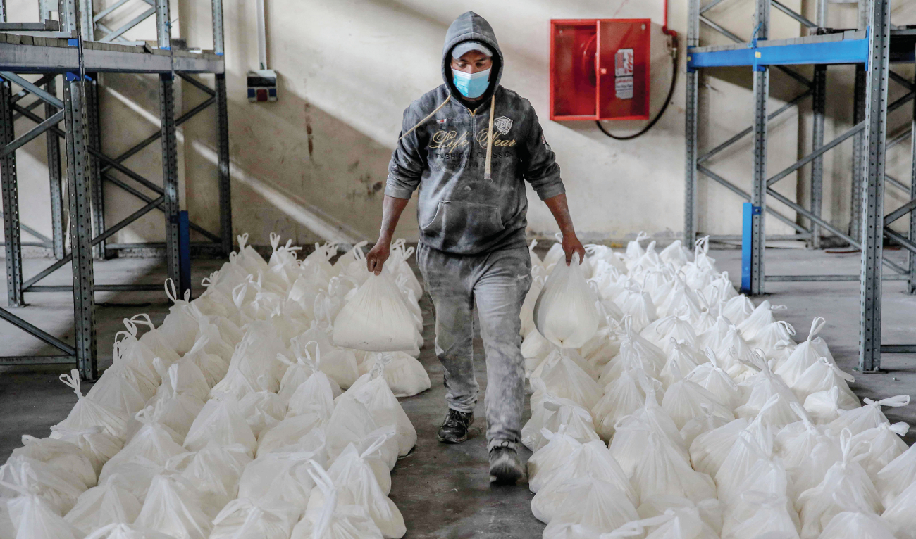 The hunger crisis has piled international pressure on Israel more than five months into its ground and air campaign in Gaza, triggered by the Oct. 7 Hamas attack. (AFP)