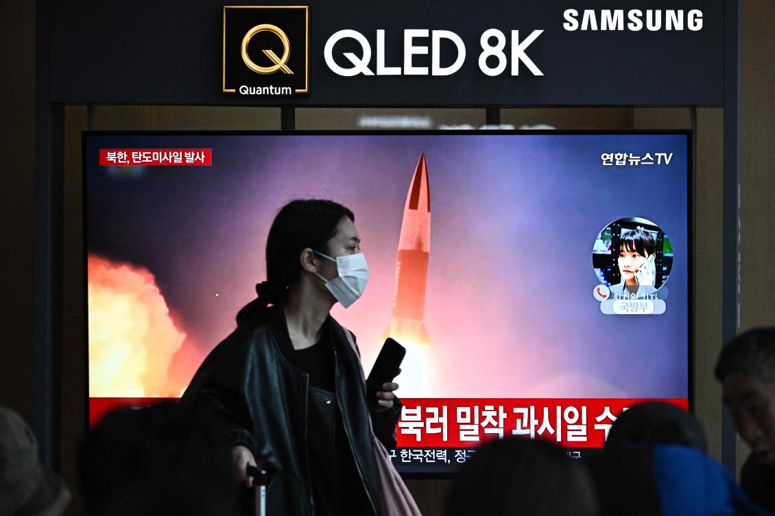 North Korea typically stages missile launches ‘as a tit-for-tat’ after US-South Korea joint military drills. (AFP)