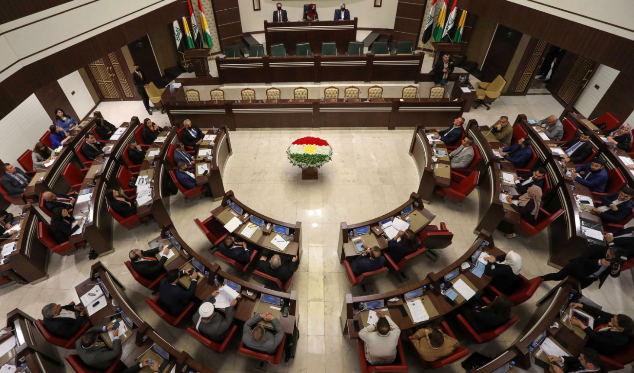 The Kurdistan Democratic Party or KDP said it would not take part in the June 10 vote following a February ruling by the Federal Supreme Court to amend the electoral law. (AFP/File)
