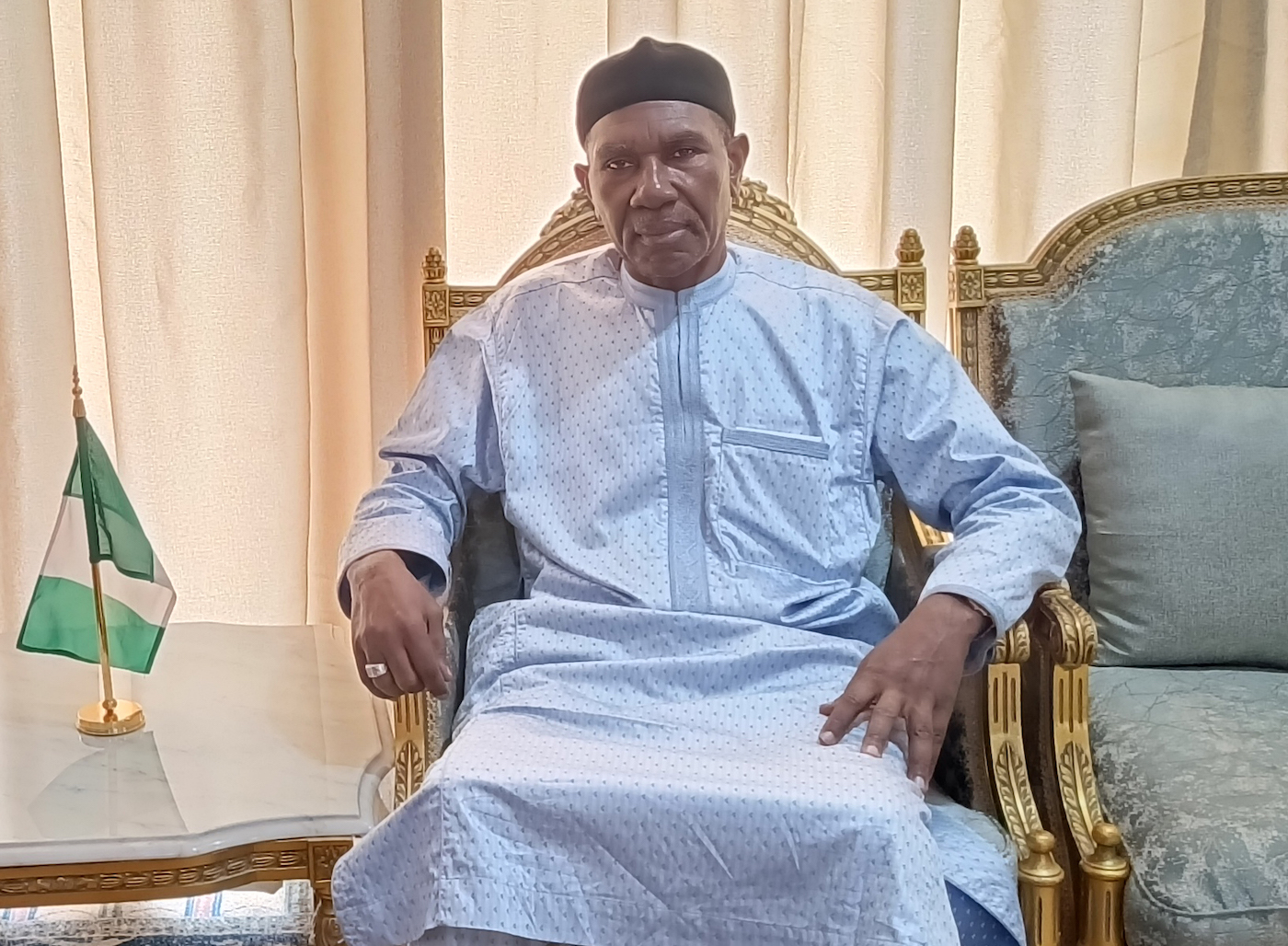 Nigeria’s ambassador to Saudi Arabia Yahaya Lawal. (AN photo)