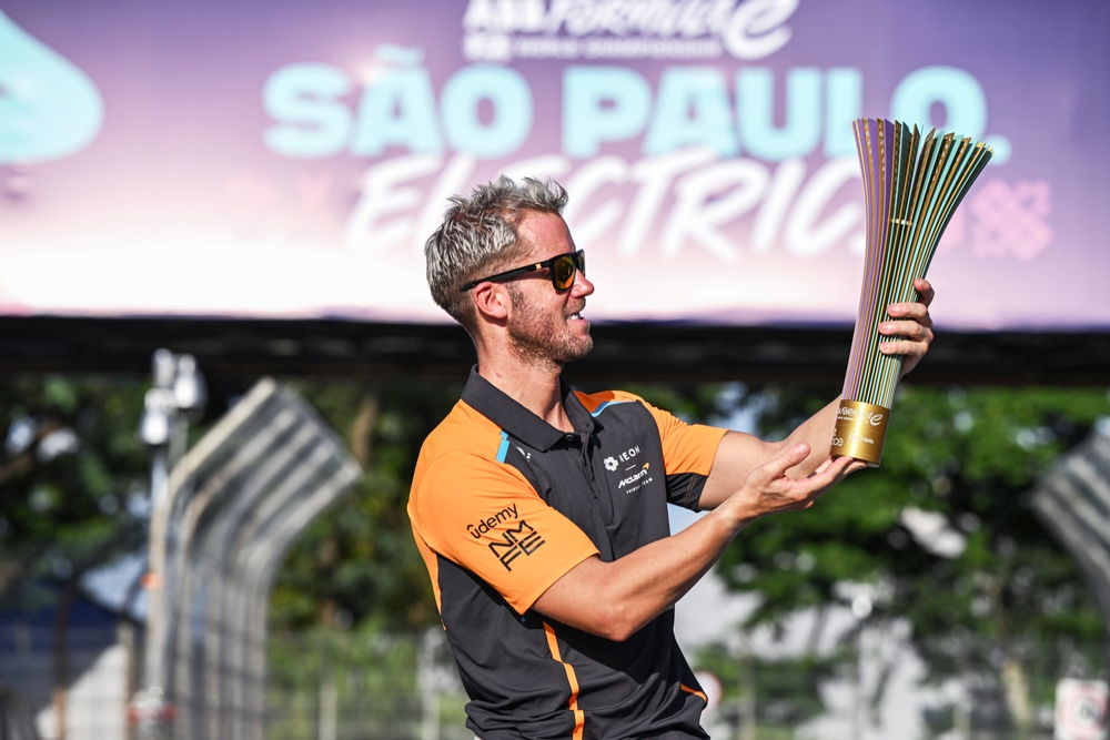 Sam Bird delivered NEOM McLaren's first ever Formula E win last week in Brazil. (Formula E)