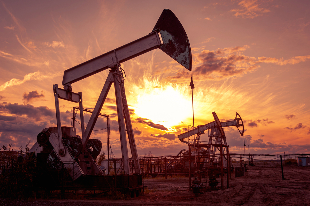 Brent crude futures were down 2 cents to $85.76 a barrel by 1:17 p.m. Saudi time. US crude futures were up 1 cent at $81.08 per barrel. Shutterstock