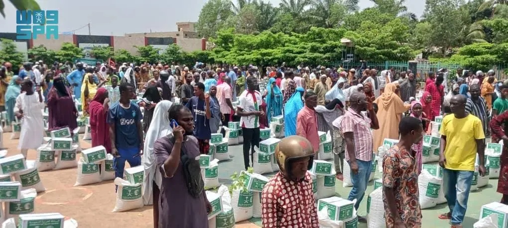 The distribution is part of the relief efforts provided by the Kingdom through KSrelief to help needy and affected people around the world.(SPA)