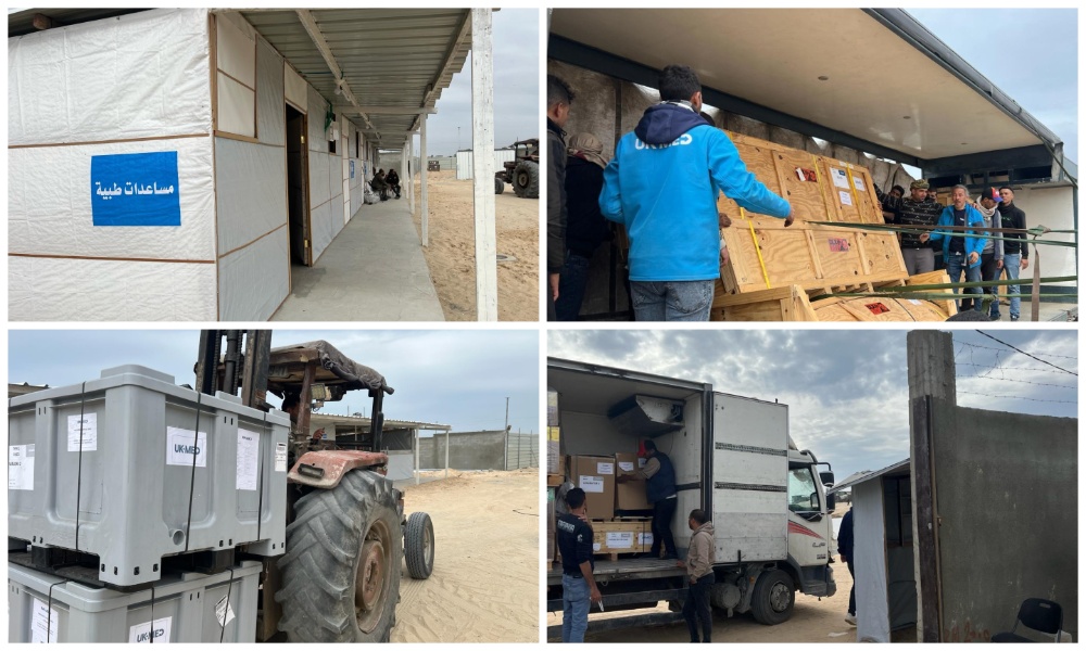 A British-funded field hospital in Gaza has been established and will soon open to provide much-needed healthcare services to the enclave’s population, it was reported on Saturday. (X/@UKMed)