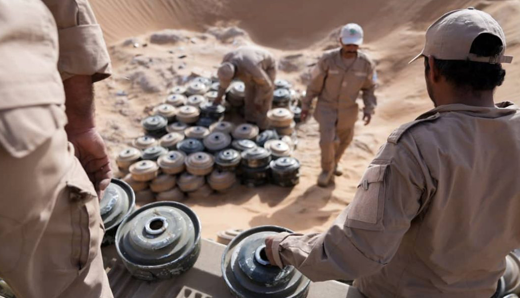 A total of 435,863 mines have been cleared since the start of the initiative in 2018. (Supplied)