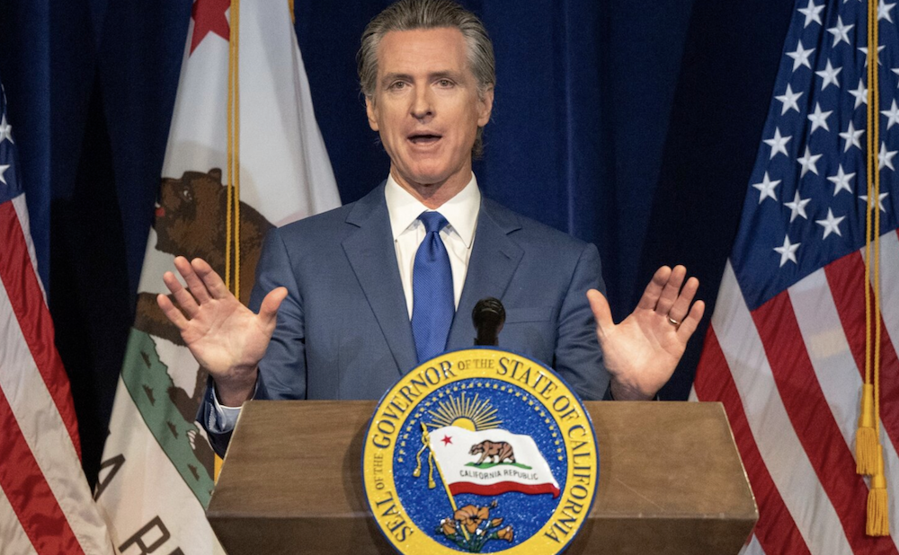 California Gov. Gavin Newsom has issued a four-page letter in which he says California is “a better place” because of the presence of Arabs and Muslims. (AP/File Photo)