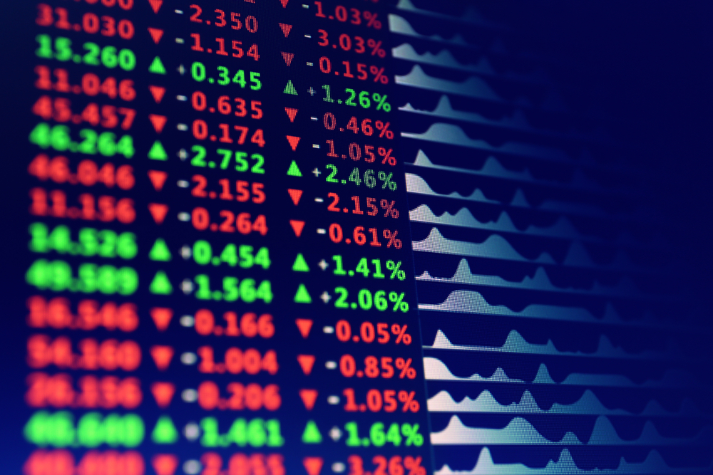 The total trading turnover of the benchmark index was SR9.94 billion ($2.65 billion). Shutterstock