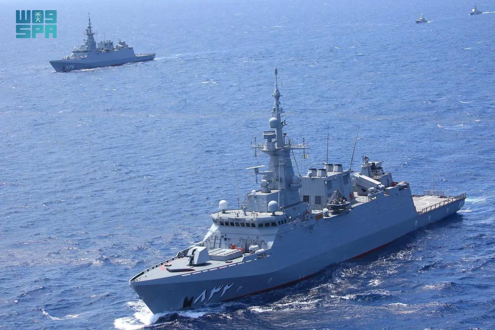 Royal Saudi Navy receives Spanish-made vessel Hail at King Faisal Naval Base