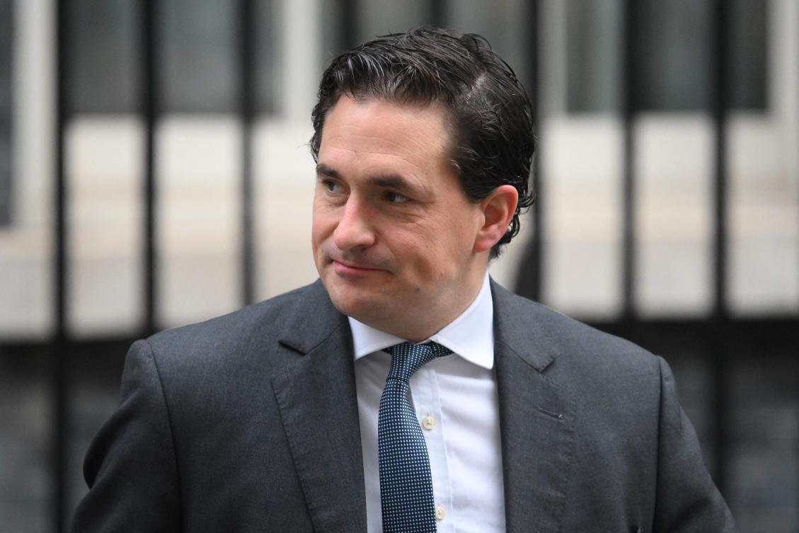 Johnny Mercer, Britain’s minister for veterans is on a collision course with the law over his refusal to reveal the sources of allegations that British special forces committed war crimes in Afghanistan. (AFP)