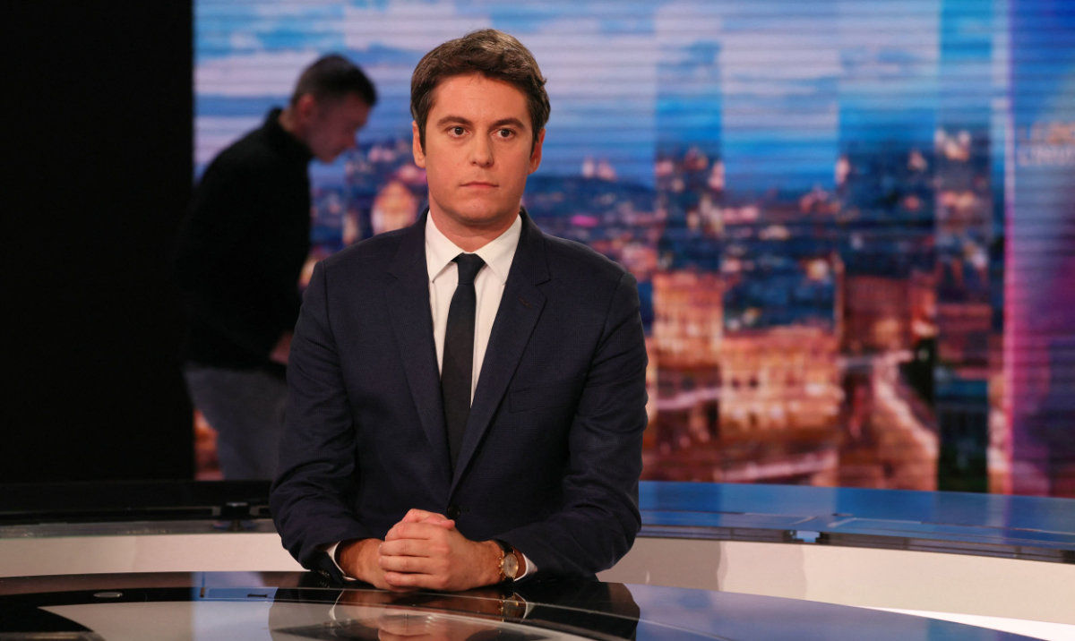 French Prime Minister Gabriel Attal told TF1 the headmaster had been supposed to retire in June, and decided to leave a little earlier. (AFP)