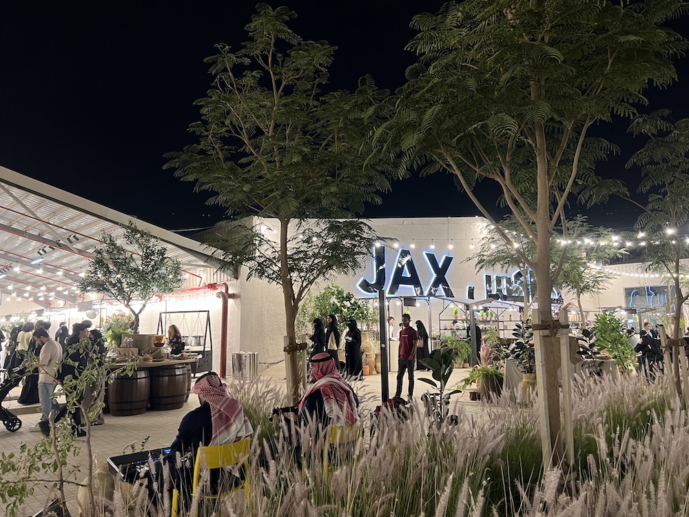Music, food and art are the sense-stirring offerings at Diriyah’s JAX Ramadan Market, which opened this week. (Lama Alhamawi)