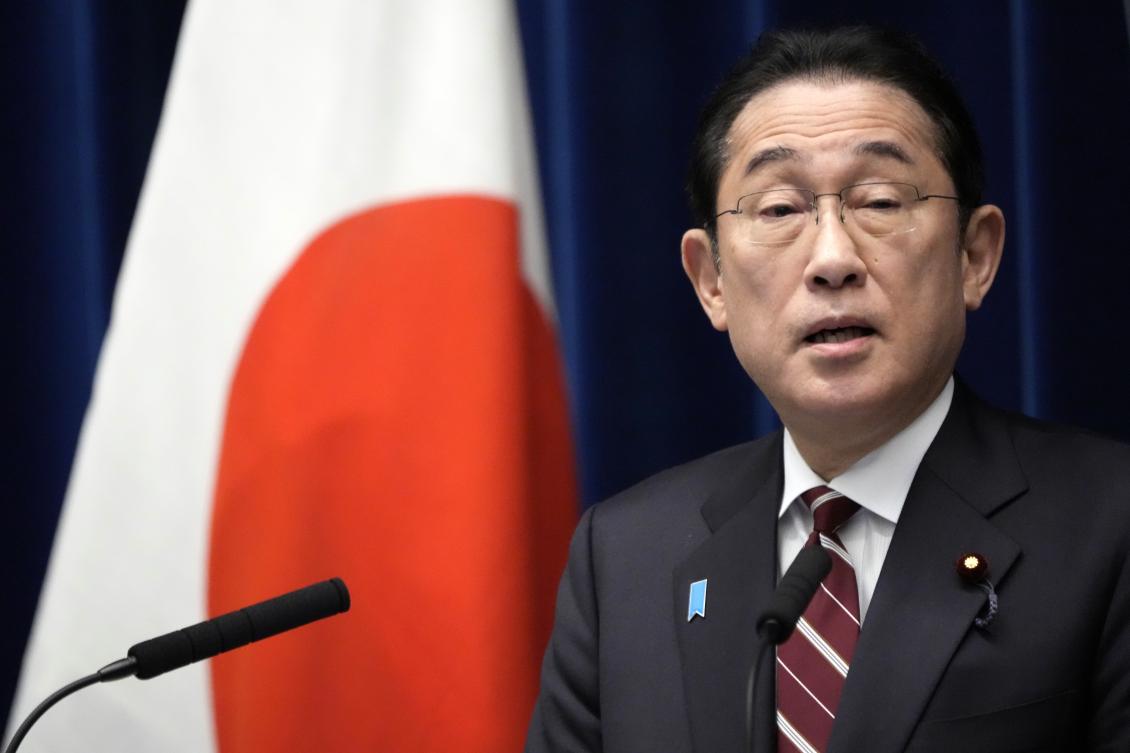 Japanese Prime Minister Fumio Kishida has said he wants to hold talks with North Korean leader Kim Jong Un ‘without any preconditions.’ (AP)