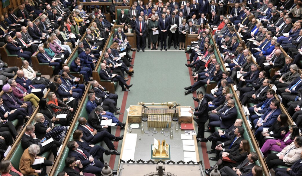 More than 115 MPs in the UK have demanded a series of government measures to safeguard Palestinian civilians in Gaza and place new political pressure on Israel. (Reuters/File Photo)