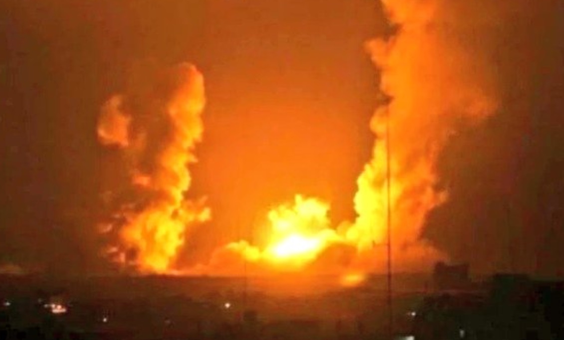 The death toll in Israeli air strikes on Syria has risen to 52, including 38 government soldiers and seven members of Lebanon's Hezbollah movement, a war monitor said Saturday. (X/@RaymondFHakim)