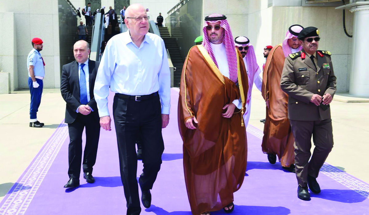 Lebanese prime minister leaves after Saudi visit