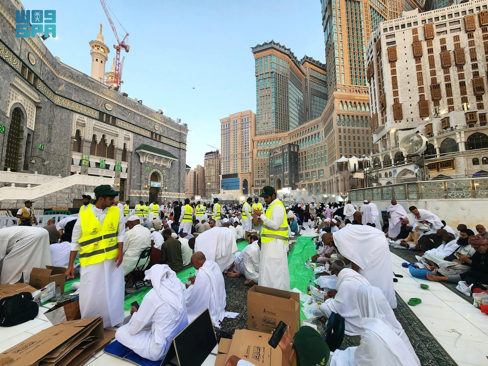 Grand Mosque in Makkah. (SPA)