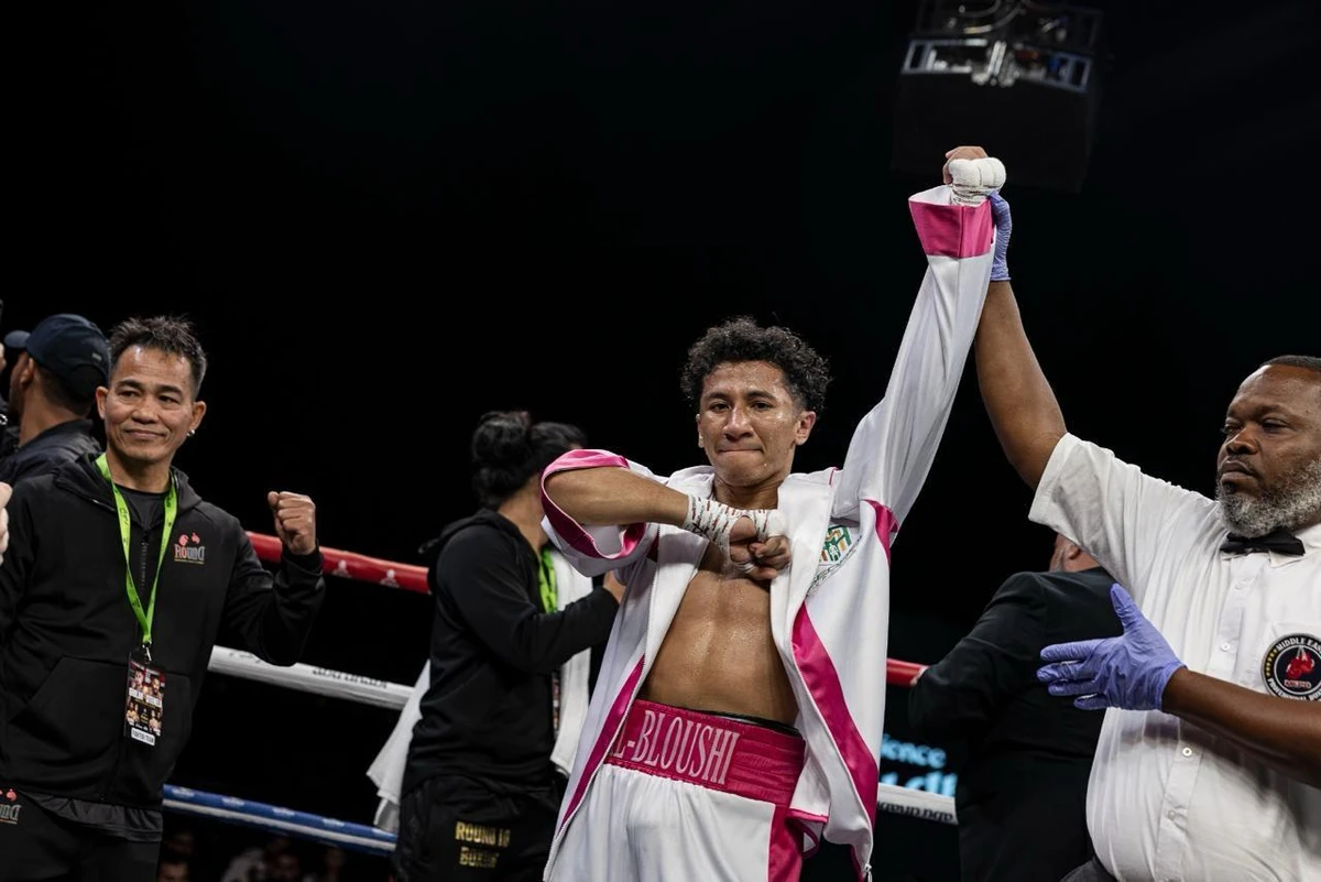 Emiratis boxer Fahad Al-Bloushi will feature at Rising Stars Arabia in Abu Dhabo on March 2 (Supplied)