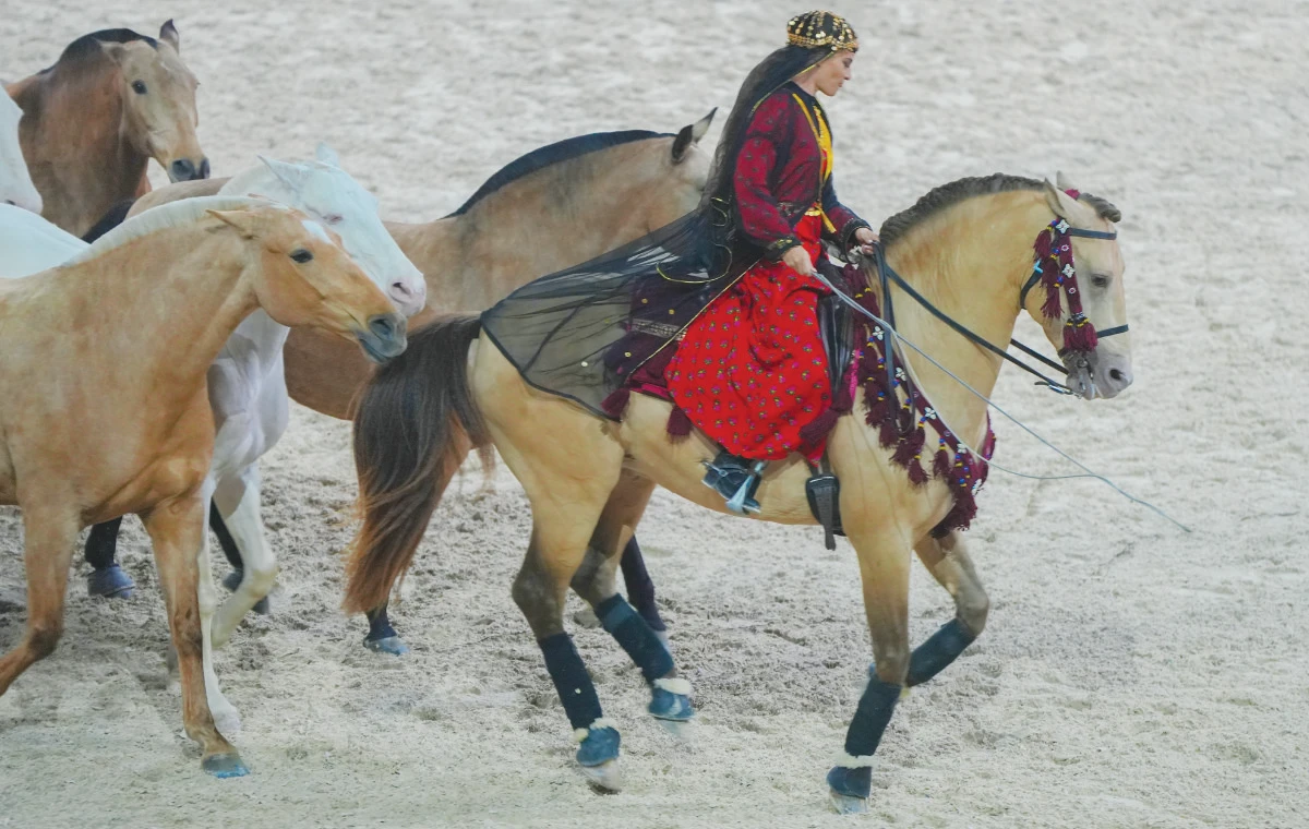 ‘Asayel’ follows Fahad, a man from Diriyah, and his strong bond with his horse. (AN photos by Huda Bashatah)