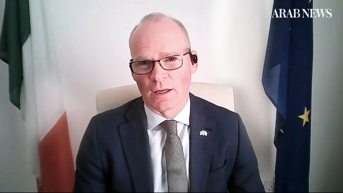 Ireland’s minister for enterprise, trade and employment, Simon Coveney on Frankly Speaking. (AN photo)