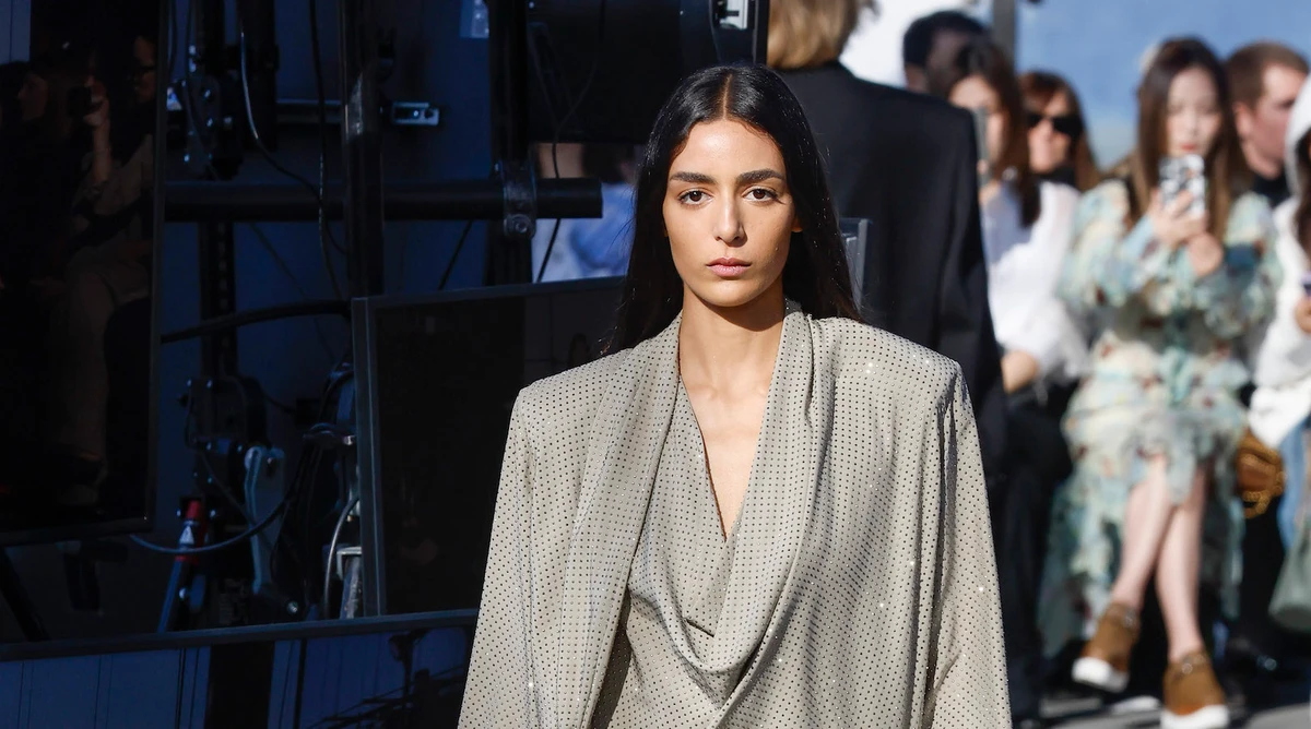 Nora Attal walked the runway during Stella McCartney’s Fall/Winter 2024 ready-to-wear showcase. (Getty Images)