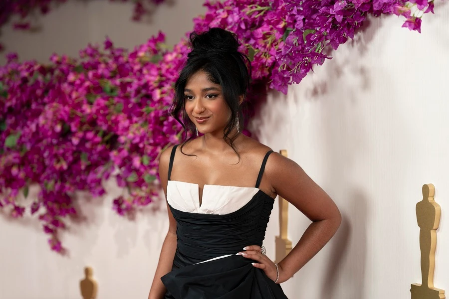 Arab designs and Gaza ceasefire pins spotted on the Oscars red carpet