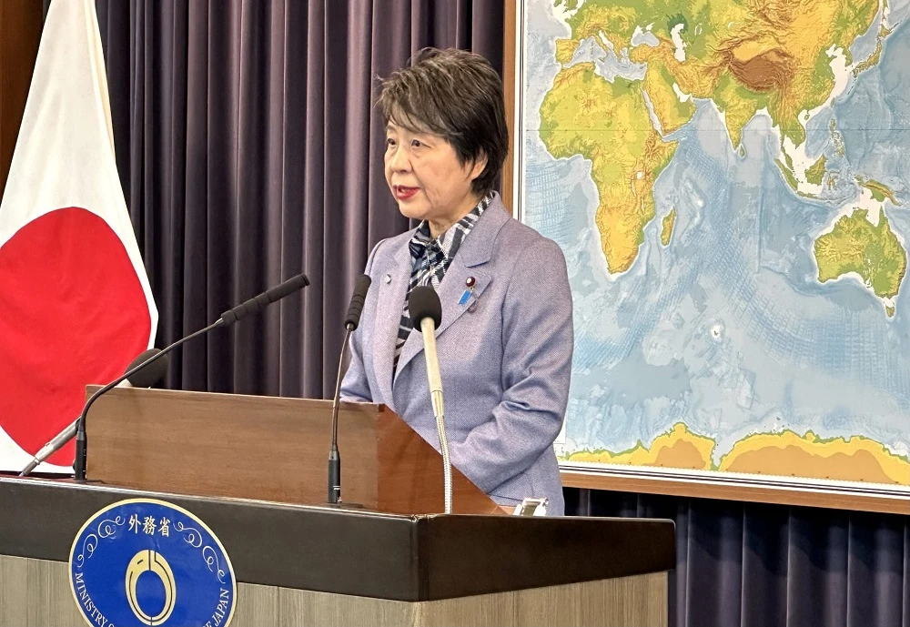 Japanese Foreign Minister Kamikawa Yoko on Tuesday said the violence by extremist Israeli settlers, is ‘absolutely unacceptable’. (ANJ)
