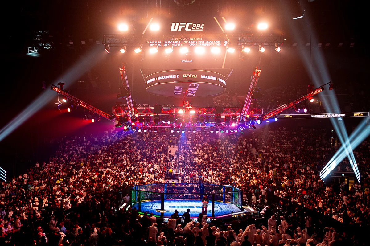 UFC is looking to replicate it's UAE presence in Saudi Arabia. (UFC)
