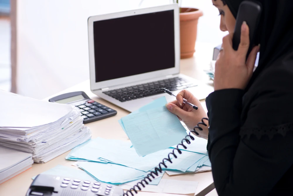 Nearly 50 percent of working women in the MENA region have taken career breaks, often influenced by family and caregiving responsibilities. Shutterstock