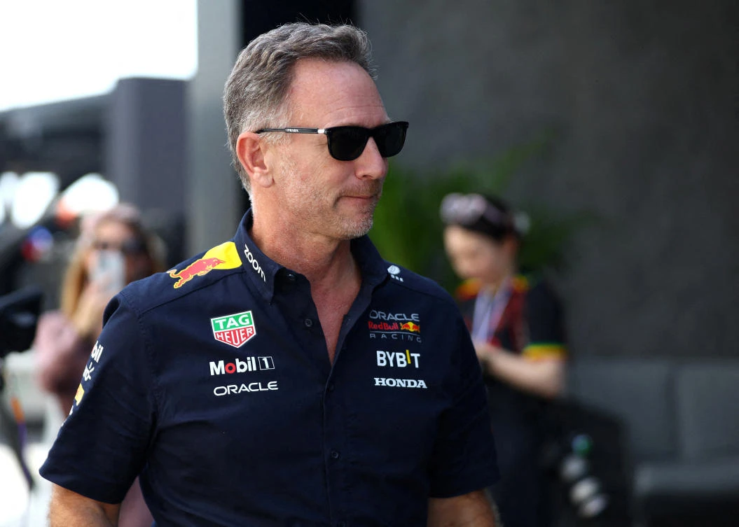 Red Bull team principal Christian Horner ahead of the Grand Prix Formula One F1 — Saudi Arabian Grand Prix — Jeddah Corniche Circuit, Jeddah on Mar. 7, 2024. (Reuters/File)