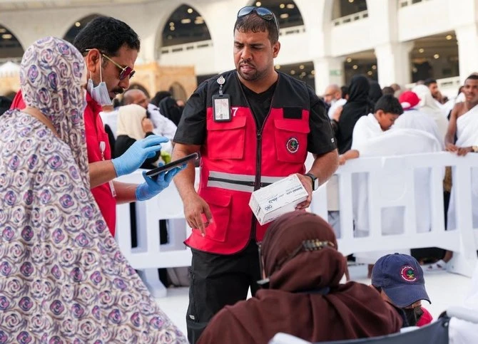 Special emergency services have been set up to deal with visitors to the Grand Mosque in Makkah during Ramadan. (SPA)