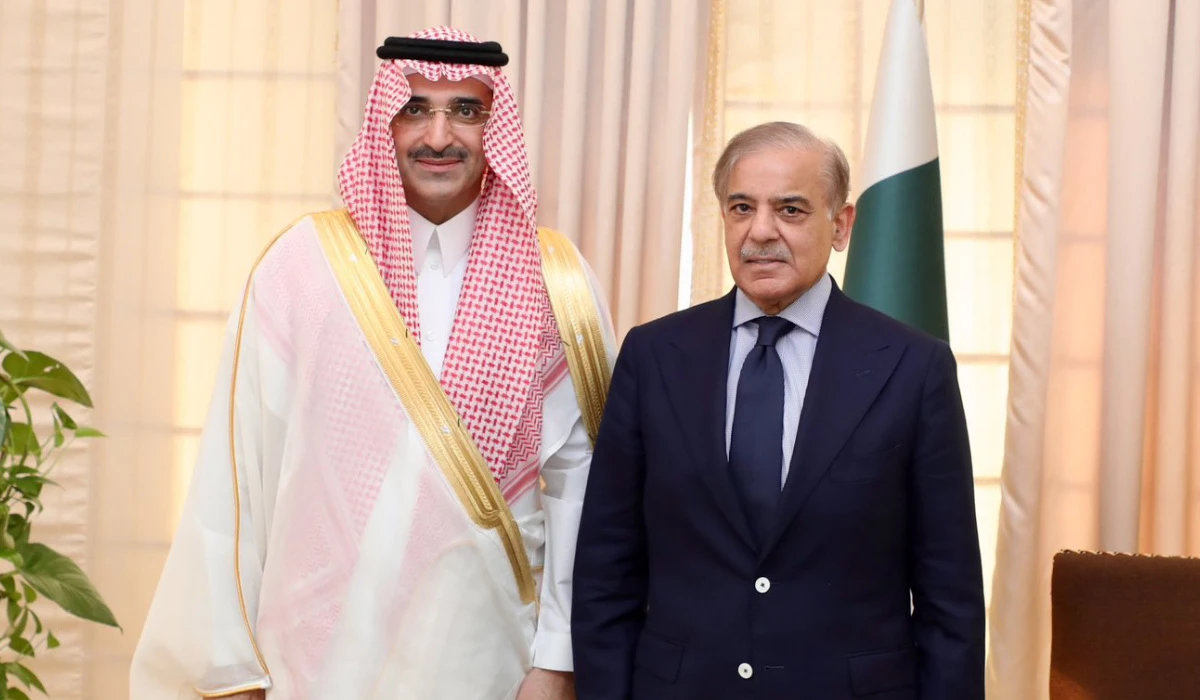 Pakistan PM receives Saudi fund chief in Islamabad