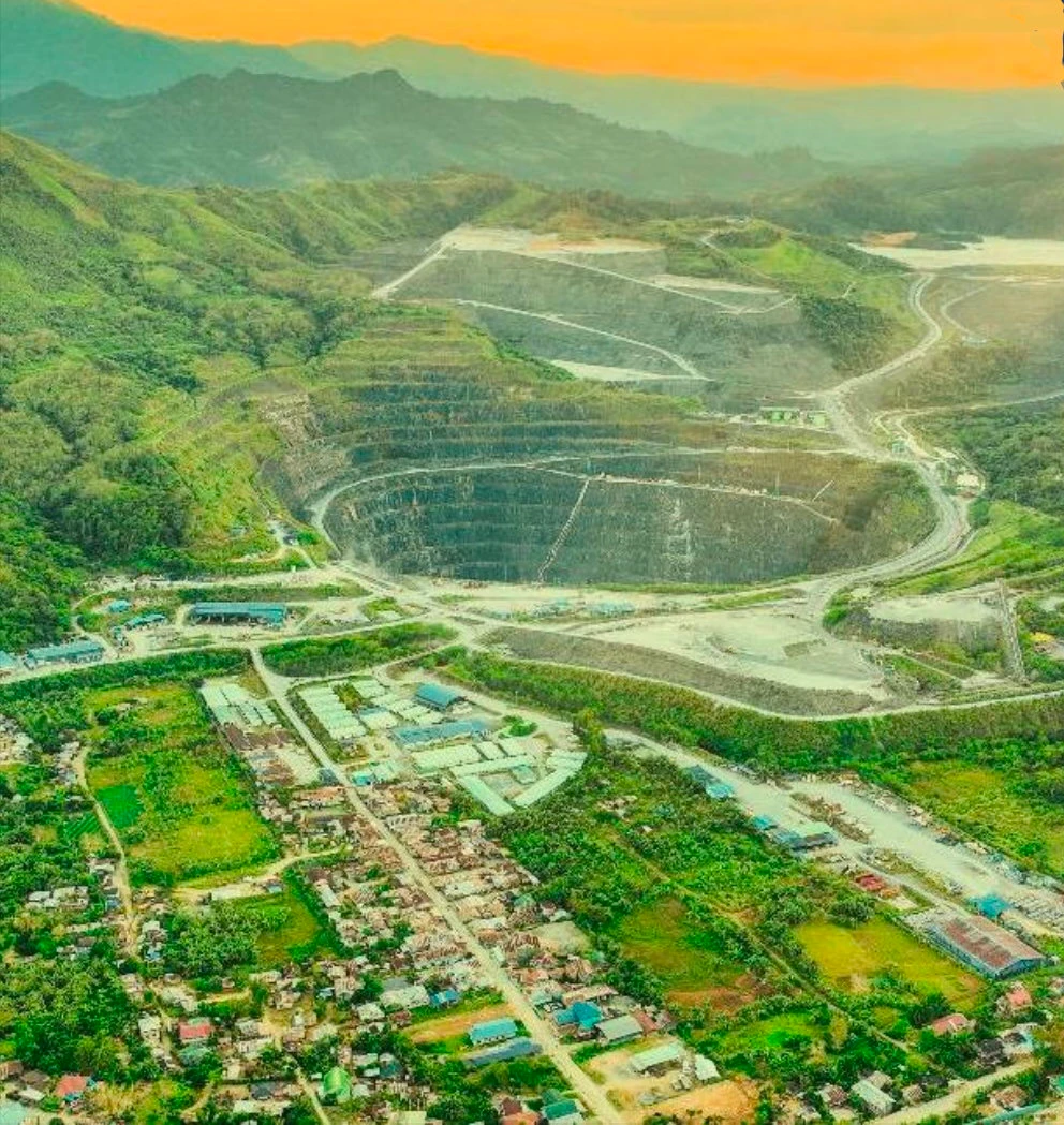 General view of the Oceana Gold's Didipio Mine in Kasibu, Nueva Vizcaya in the northern Philippines. Oceana Gold officials and locals in favor of the mines say Dipidio Mines has been observing responsible mining practices. (Courtesy: oceanagold.com)