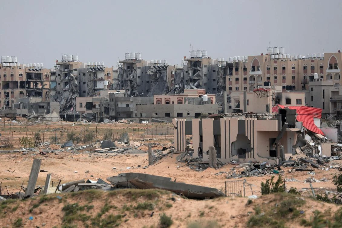 Israeli troops and tanks surrounded Nasser hospital after raiding Gaza City's Al-Shifa Hospital, the territory's biggest, for a week and more recently Al-Amal Hospital in Khan Yunis. (File/AFP)