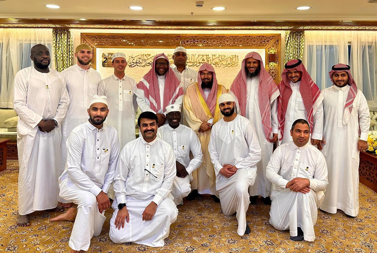 Speaking to the party, Sheikh Dr. Abdulrahman Al-Sudais, noted that Islam was built on the monotheism of Allah and that its principles were based on good morals and values, the Saudi Press Agency reported. (SPA)