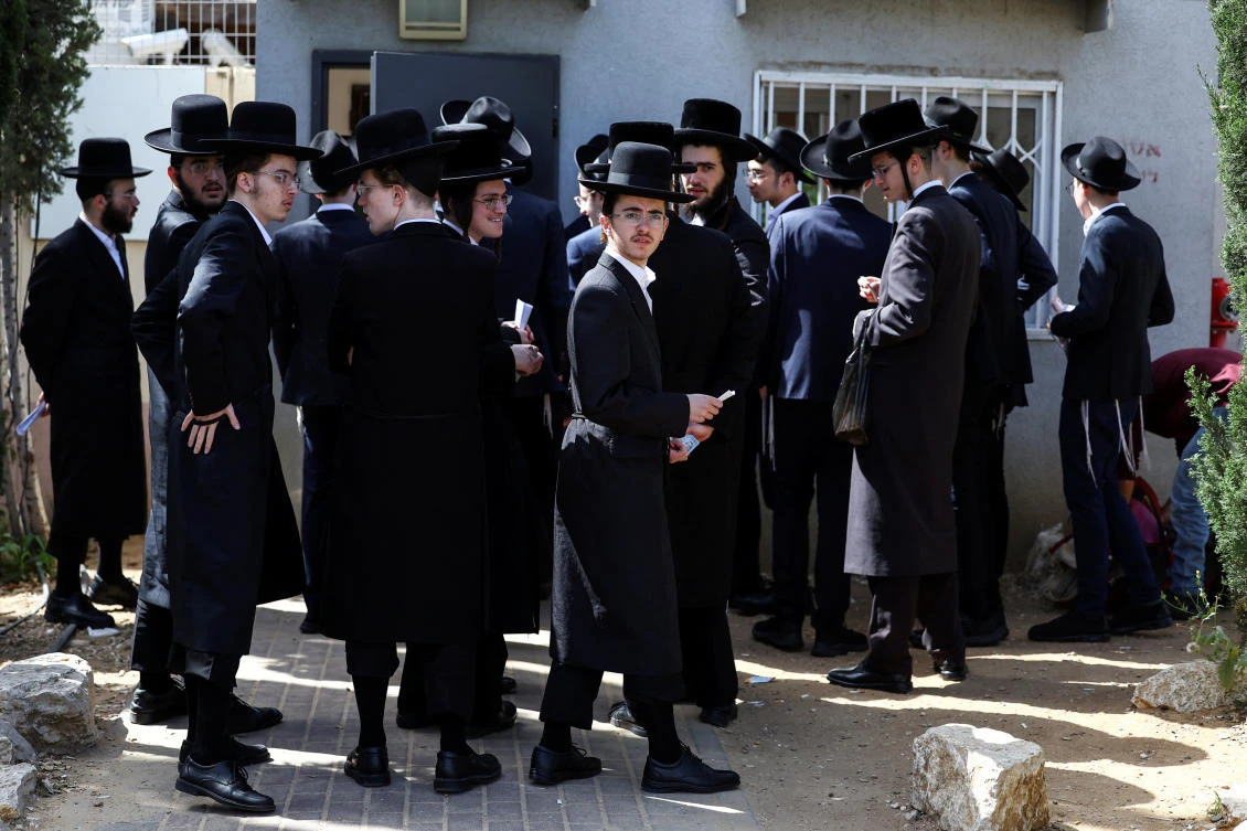 Most ultra-Orthodox want the exemptions to be extended to all religious students, saying serving in the military is incompatible with their values. (Reuters)