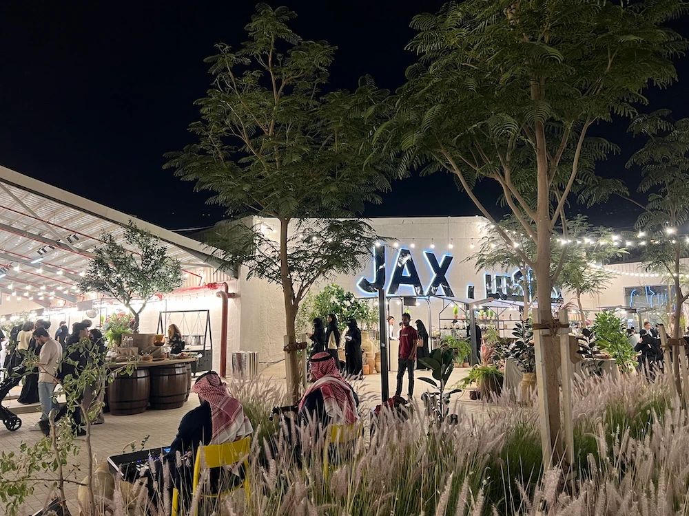 Music, food and art are the sense-stirring offerings at Diriyah’s JAX Ramadan Market, which opened this week. (Lama Alhamawi)