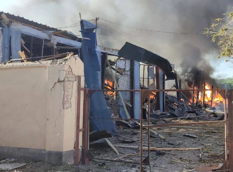Regional officials said Russian forces had attacked infrastructure in the Kamianske district near the city of Dnipro. (FILE/AFP)