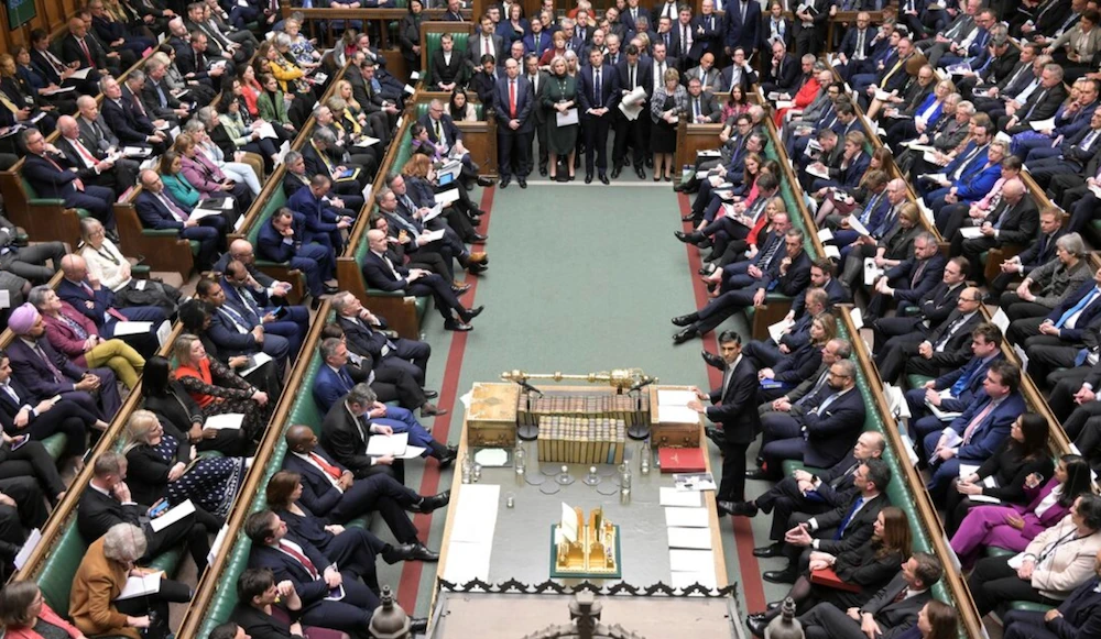 More than 115 MPs in the UK have demanded a series of government measures to safeguard Palestinian civilians in Gaza and place new political pressure on Israel. (Reuters/File Photo)